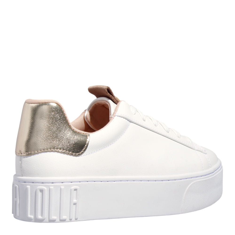 Tênis Branco Santa Lolla Sola Alta 