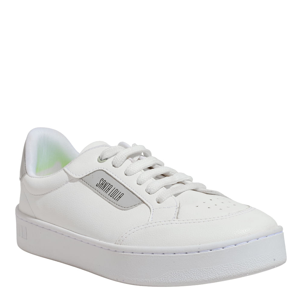Tênis Santa Lolla Branco Sola Alta Floater Lux