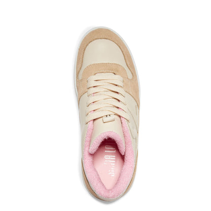 Tênis Santa Lolla Couro Bege Camurça