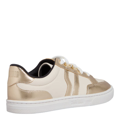 Tênis Santa Lolla Dourado Metalizado