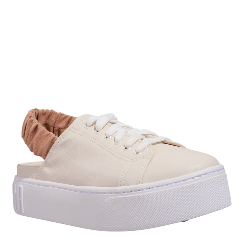 Tênis Santa Lolla Off White Elástico