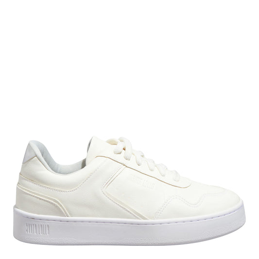 Tênis Santa Lolla Off White Sola Alta Detalhe Prata