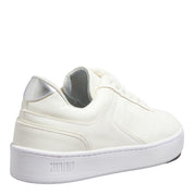 Tênis Santa Lolla Off White Sola Alta Detalhe Prata