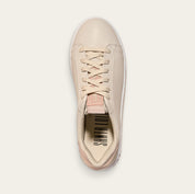 Tênis Santa Lolla Off White Sola Alta Detalhe Rosa