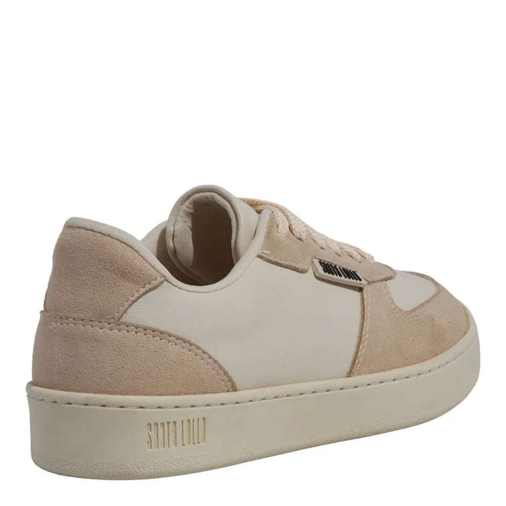 Tênis Santa Lolla Off White Sola Alta Placa Metal