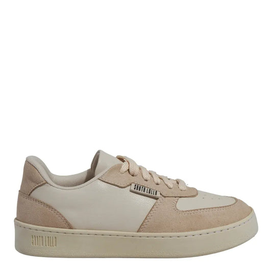 Tênis Santa Lolla Off White Sola Alta Placa Metal