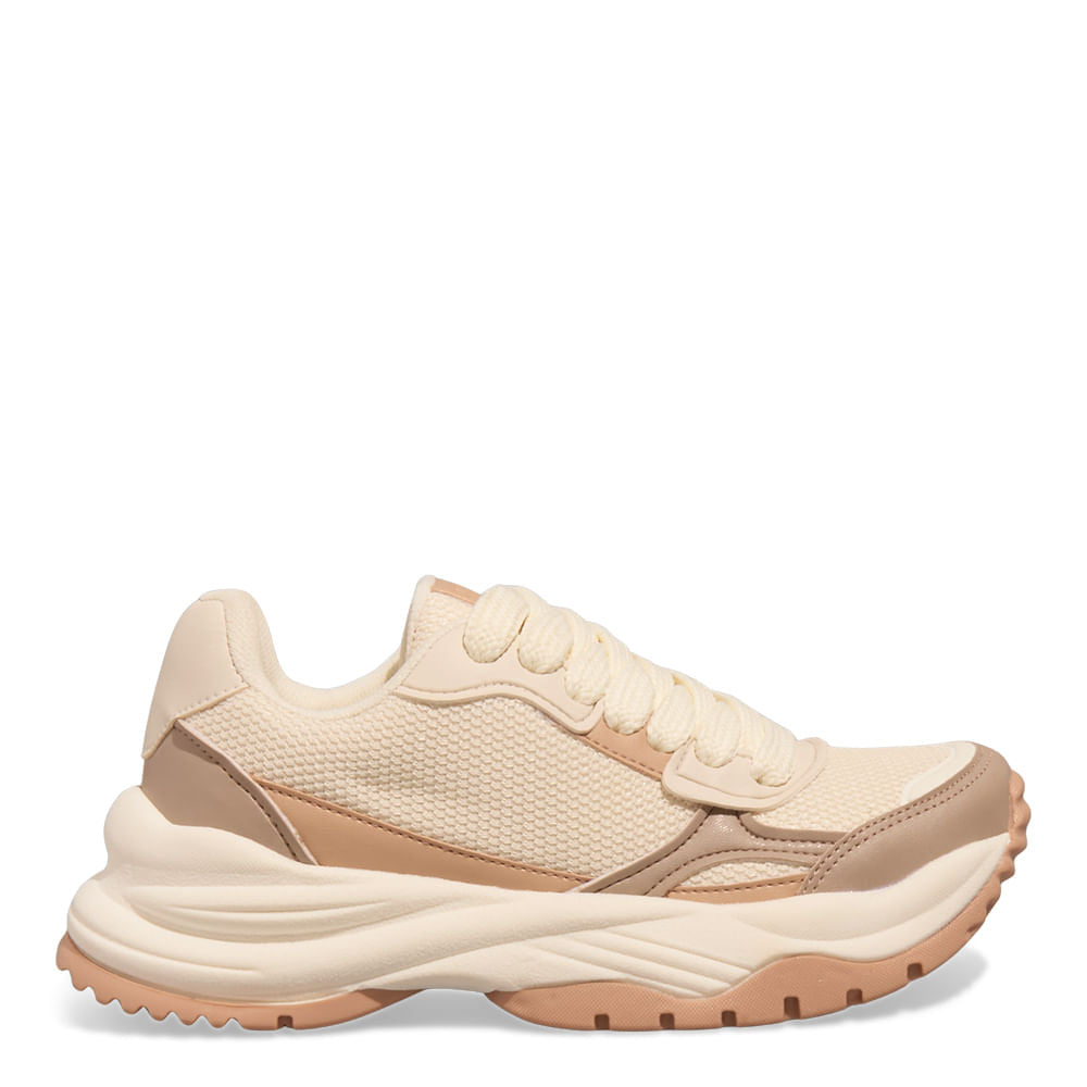 Tênis Santa Lolla Off White Sola Tratorada