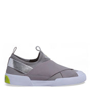 Tênis Slip On Santa Lolla Cinza Elástico Cruzado