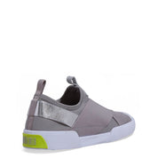 Tênis Slip On Santa Lolla Cinza Elástico Cruzado