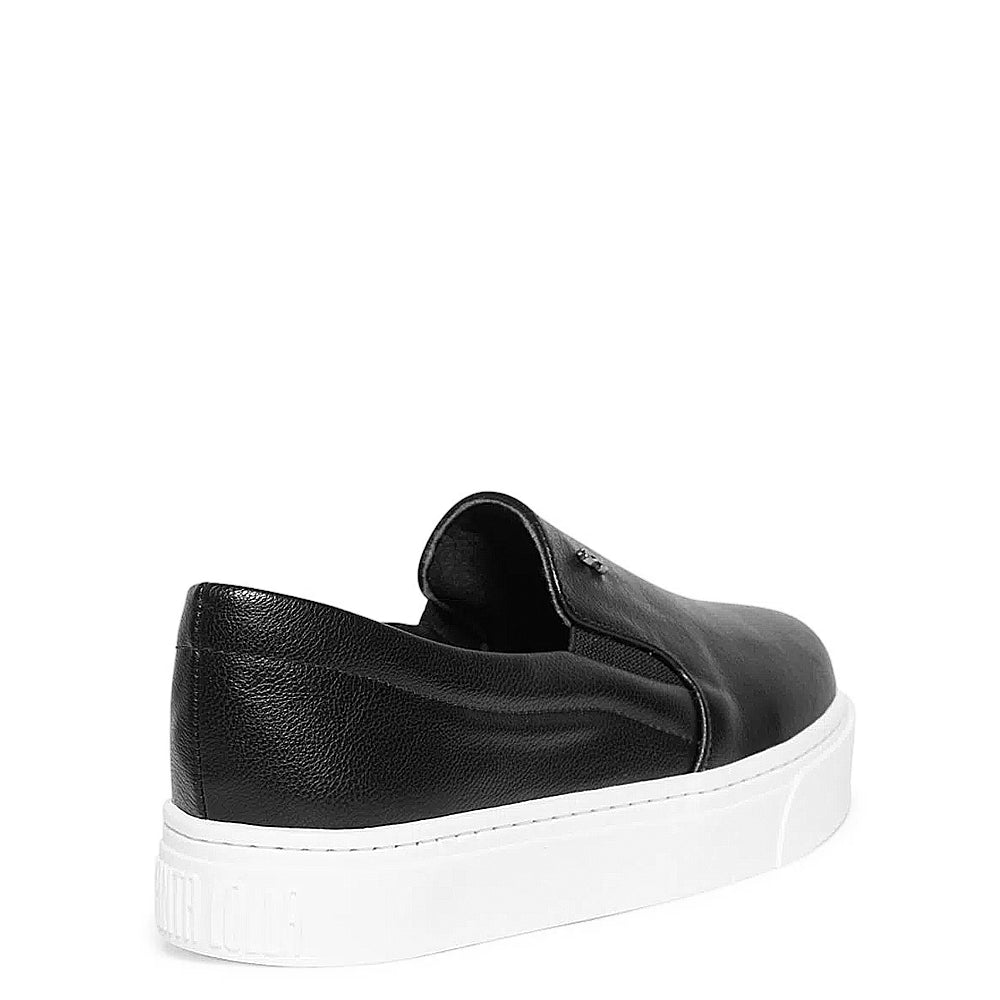 Tênis Slip On Santa Lolla Preto Sola Branca