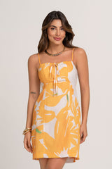 Vestido Curto Estampa Sol Nascente Frysaide