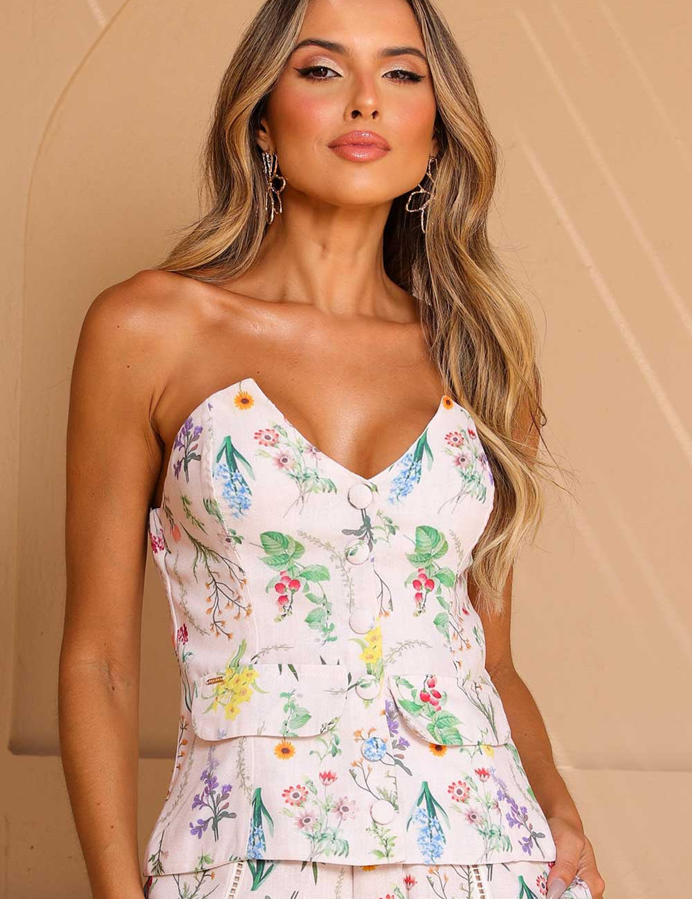 Blusa Tomara Que Caia Estampada Frysaide