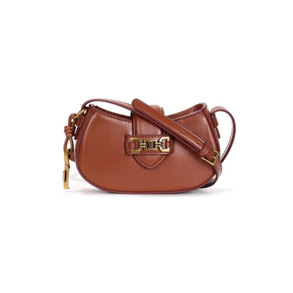 Bolsa Baguete Santa Lolla Caramelo Alça Transversal