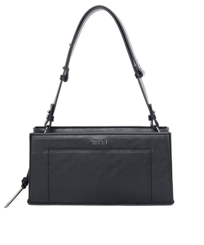 Bolsa Baguete Santa Lolla Preta Transversal