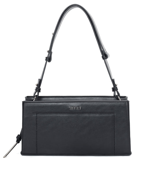 Bolsa Baguete Santa Lolla Preta Transversal