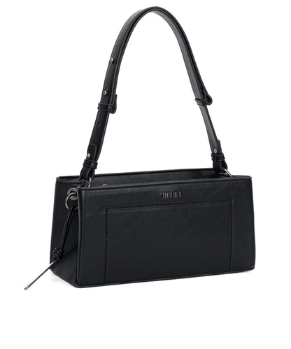 Bolsa Baguete Santa Lolla Preta Transversal