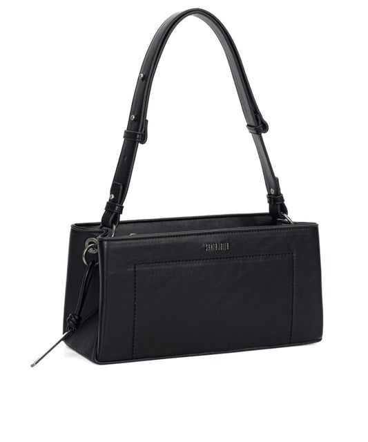 Bolsa Baguete Santa Lolla Preta Transversal