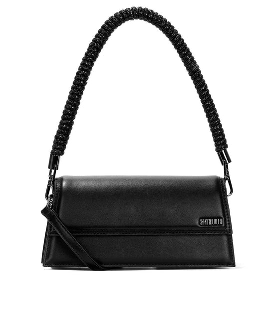 Bolsa Baguete Santa Lolla Preta Transversal