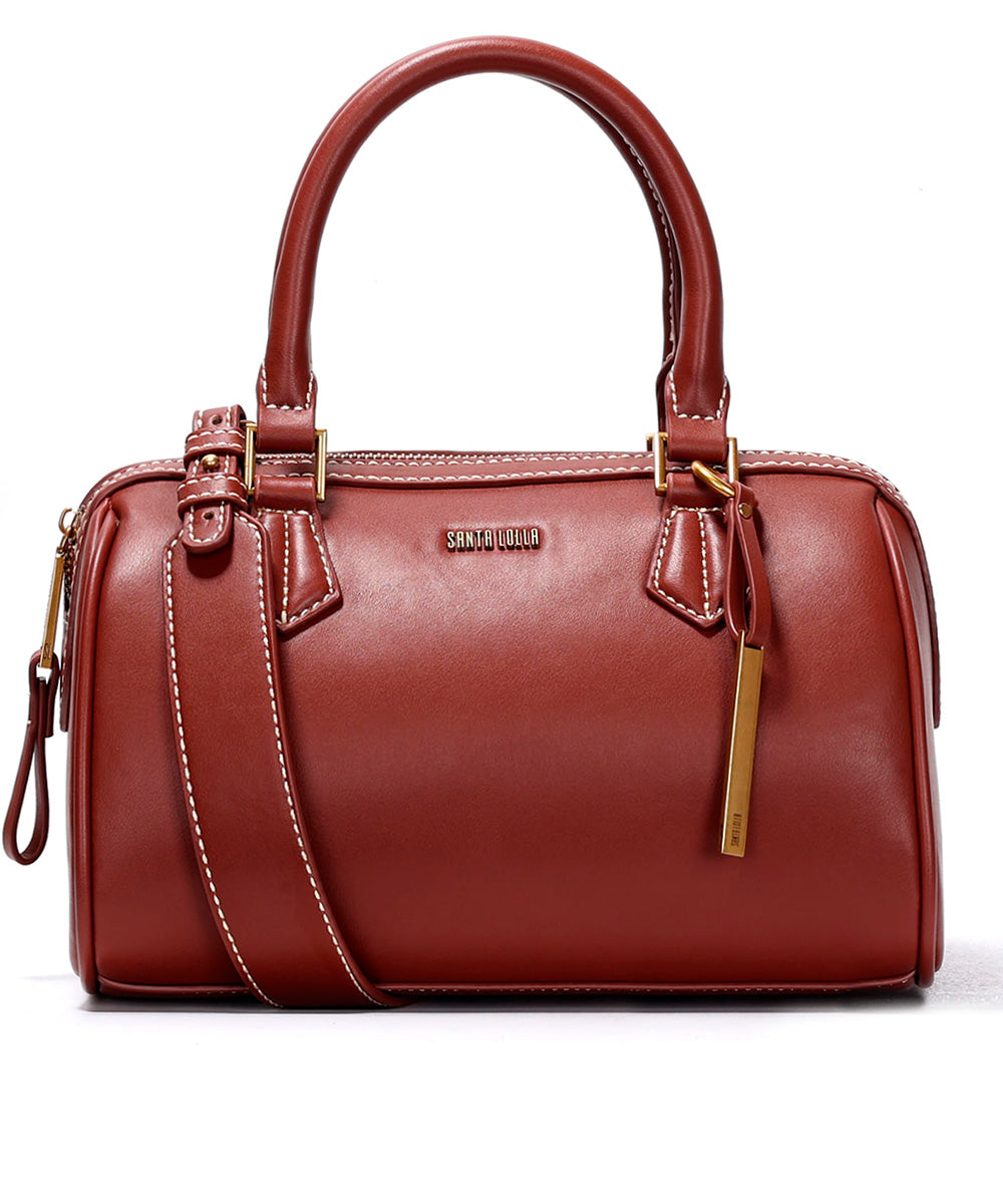 Bolsa Baú Santa Lolla Marrom Cinamon