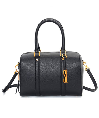 Bolsa Bau Santa Lolla Preta Alça Transversal