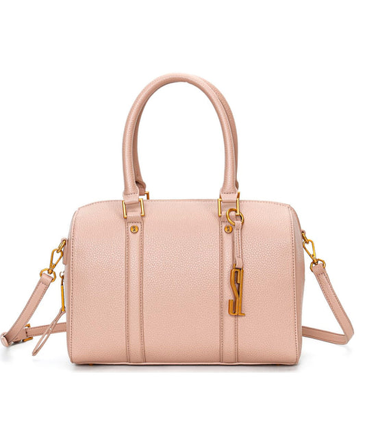 Bolsa Bau Santa Lolla Rosada Alça Transversal