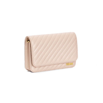 Bolsa Bege Santa Lolla Alça Transversal 