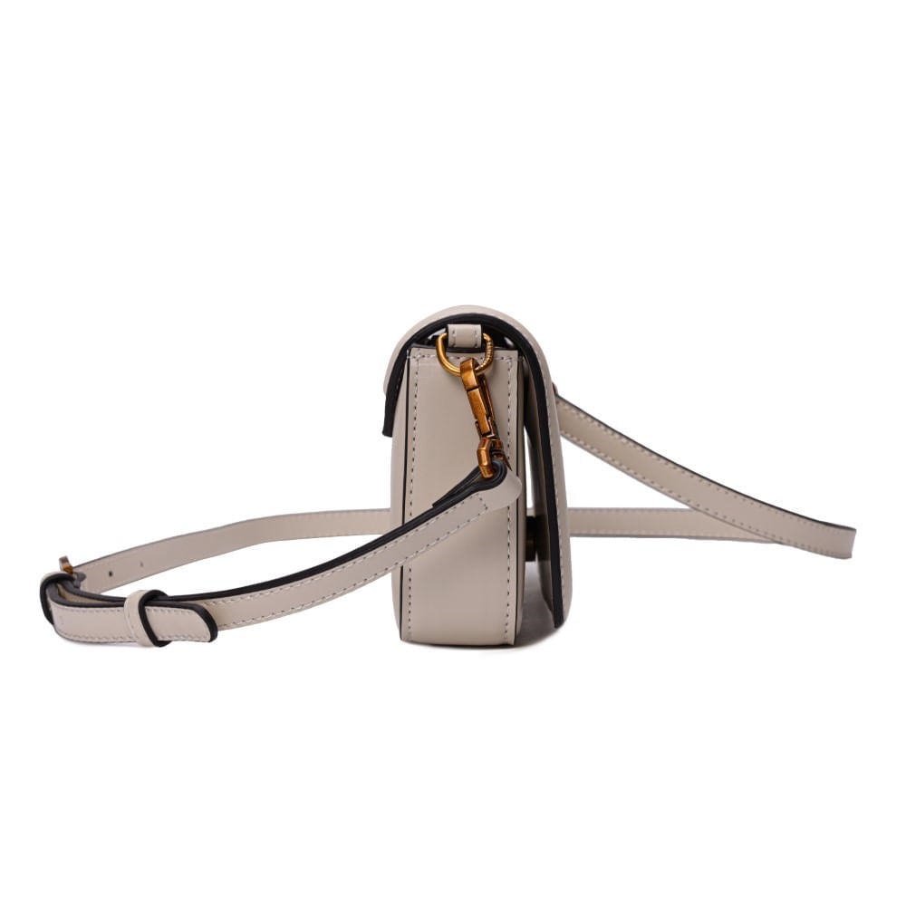 Bolsa Bege Santa Lolla Pequena Alça Transversal