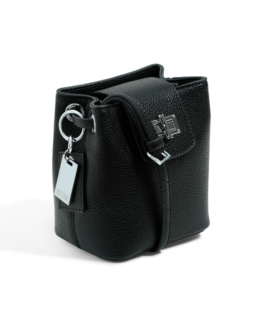 Bolsa Bucket Pequena Santa Lolla Preta