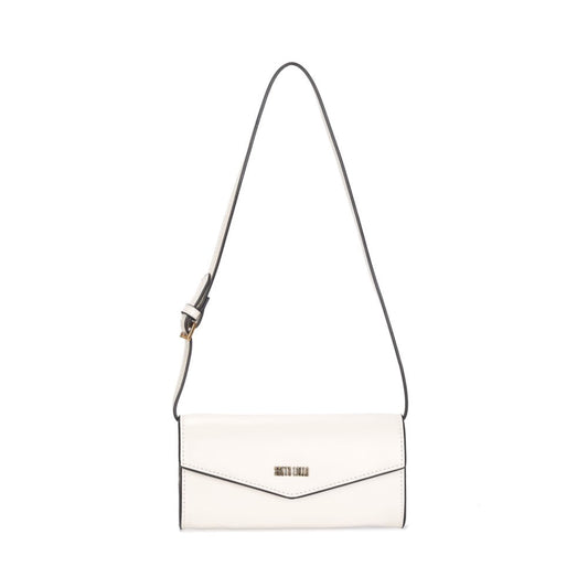 Bolsa Carteira Off White Santa Lolla Alça Transversal 