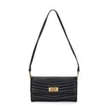 Bolsa Carteira Preto Alça De Ombro Santa Lolla