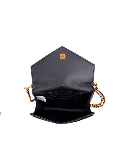 Bolsa Carteira Santa Lolla Matelassê Preta