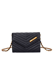 Bolsa Carteira Santa Lolla Matelassê Preta