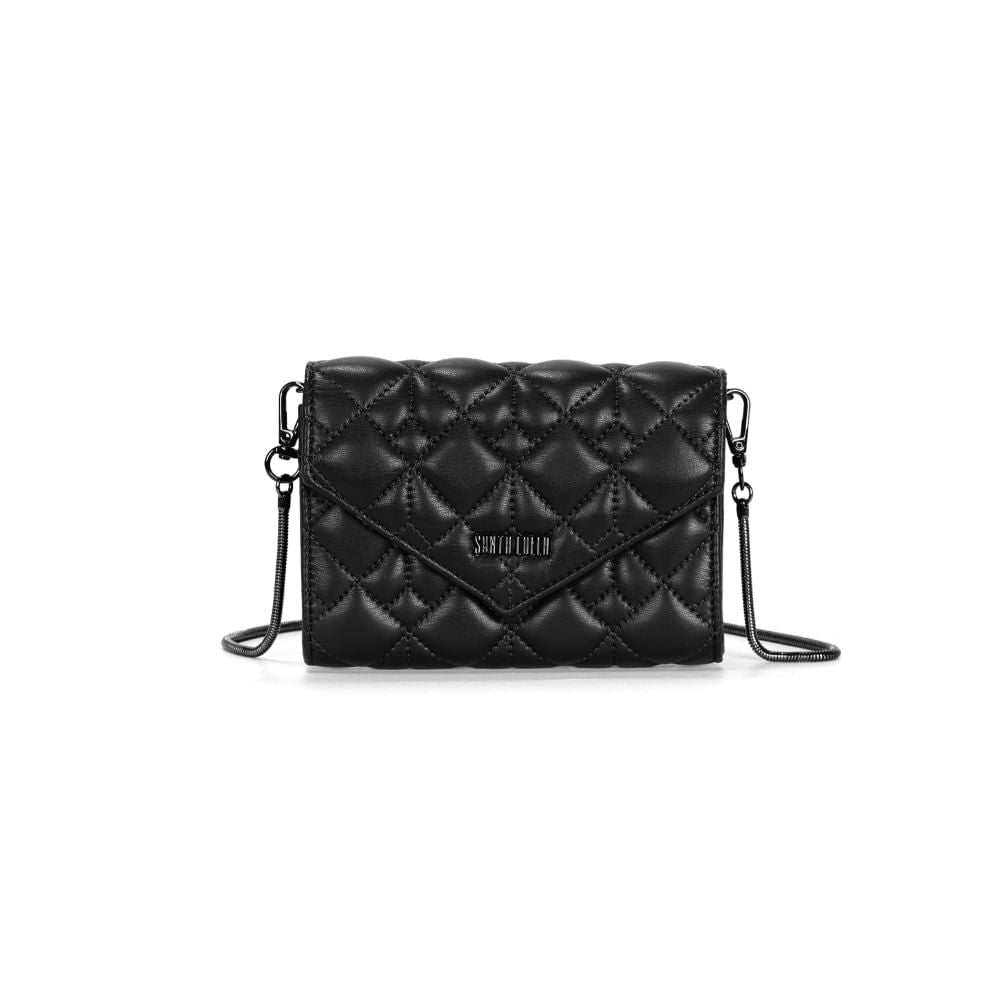 Bolsa Carteira Santa Lolla Preta Alça Corrente