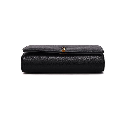 Bolsa Carteira Santa Lolla Preta Alça Transversal