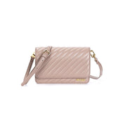 Bolsa Cinza Santa Lolla Alça Transversal 