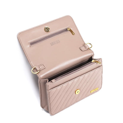 Bolsa Cinza Santa Lolla Alça Transversal 