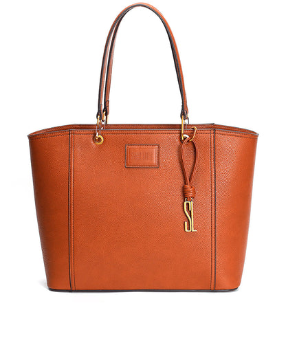 Bolsa Grande Santa Lolla Marrom Cinamon Universitária