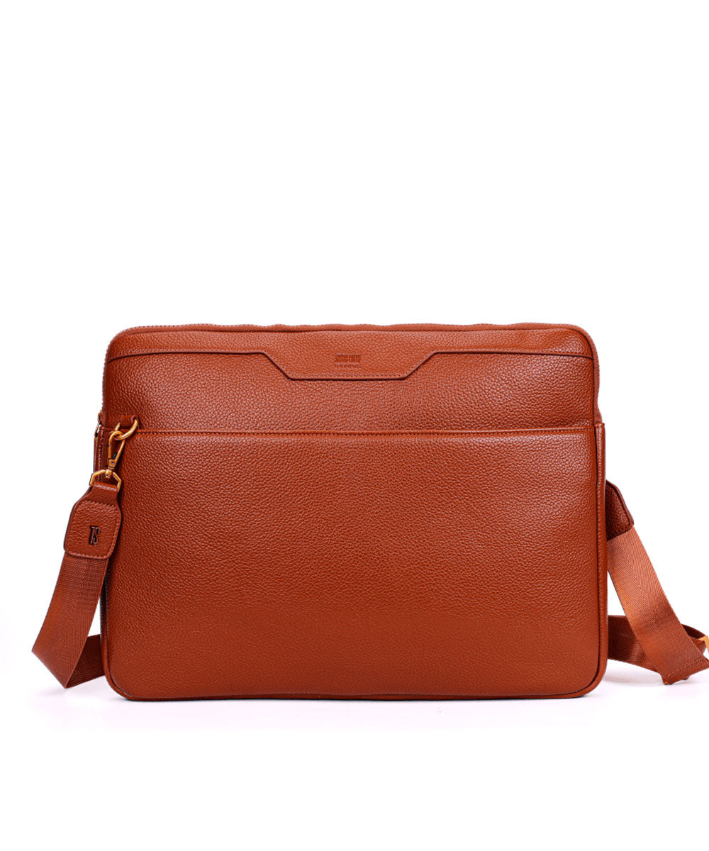 Bolsa Grande Santa Lolla Marrom Transversal