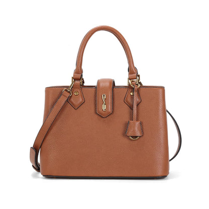 Bolsa Média Santa Lolla Tote Caramelo Alça Tranversal