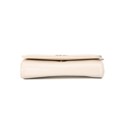 Bolsa Off White Santa Lolla Tiracolo Pequena Alça Correntes