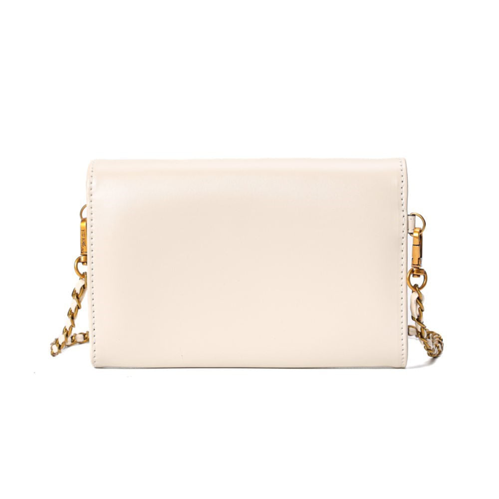 Bolsa Off White Santa Lolla Tiracolo Pequena Alça Correntes