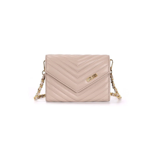 Bolsa Pequena Bege Santa Lolla Alça Transversal 