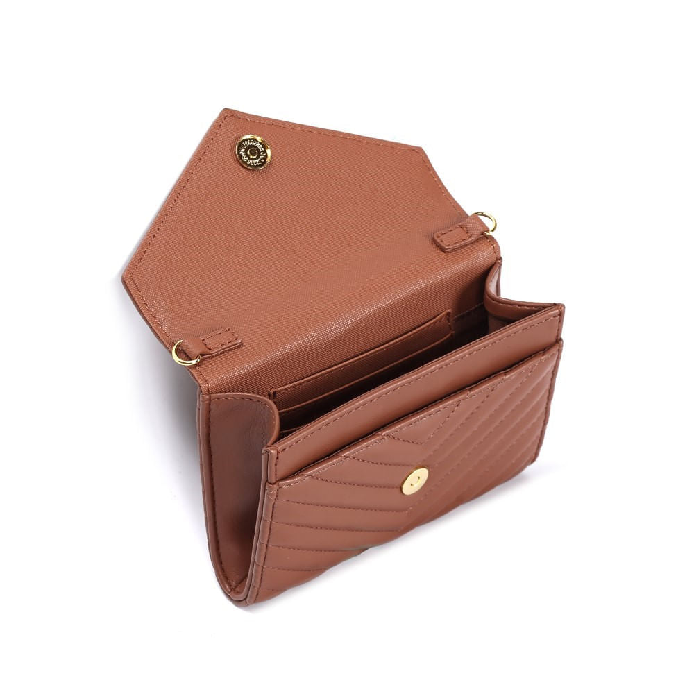 Bolsa Pequena Marrom Santa Lolla Alça Transversal 