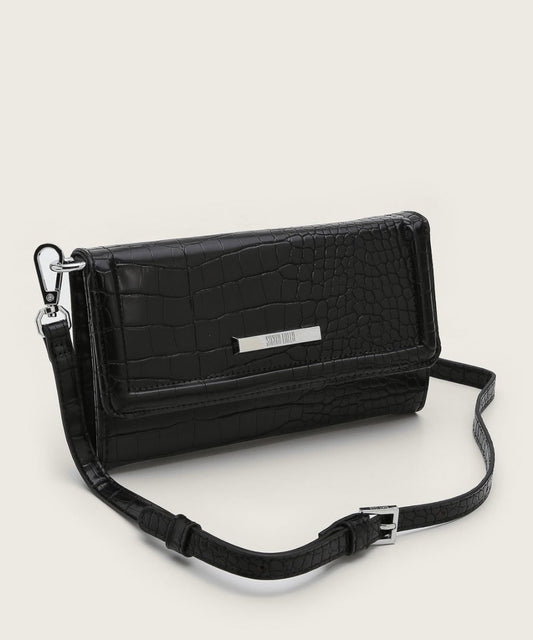 Bolsa Pequena Santa Lolla Preta Transversal