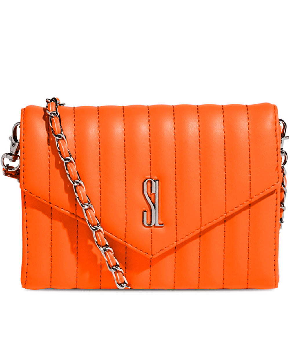 Bolsa Pequena Santa Lolla Tangerina Correntes