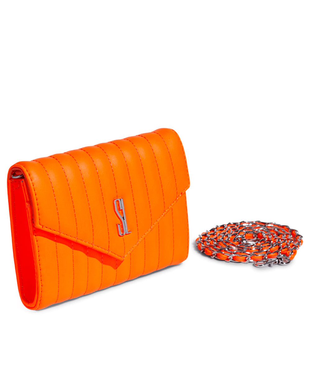 Bolsa Pequena Santa Lolla Tangerina Correntes