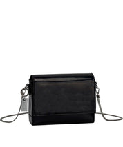 Bolsa Quadrada Santa Lolla Preta Alça Transversal