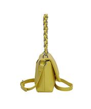 Bolsa Quadrada Santa Lolla Verde Limão Alça Transversal