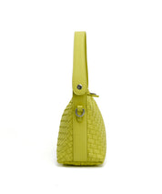 Bolsa Quadrada Santa Lolla Verde Limão Alça Transversal
