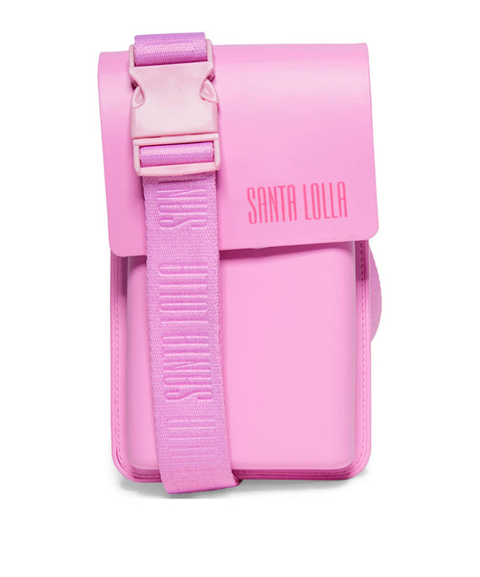 Bolsa Retangular Santa Lolla Lilás Borracha